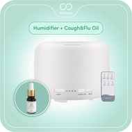 BRAND LOKAL Humidifier air diffuser 500ML + remote aromatherapy 7 color Led | INFINILAPAN