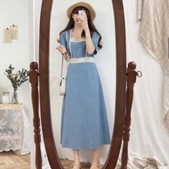 [2207] Long Lace Dress