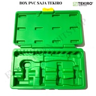 TEKIRO PVC BOX Socket Wrench Set 21 pcs 3/s 8 inch UNIVERSAL (BOX ONLY) Plastic Socket Wrench Holder