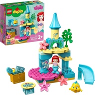 LEGO DUPLO Disney Ariels Undersea Castle 10922 Imaginative Building Toy for Kids Ariel and Flounder’