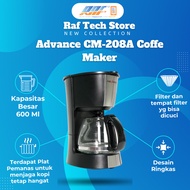 Advance CM-208A Coffe Maker / Mesin Pembuat Kopi CM208A - Coffee Maker Advance - Coffee Maker low wa