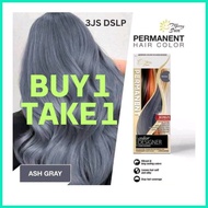 ☸ ◩ ▦ COD MERRY SUN PERMANENT HAIR COLOR ASH GRAY/ASH GREY Sure ORIGINAL
