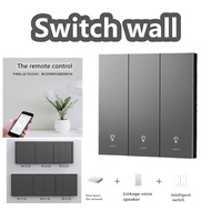 Switch Smart light Switch Wall wall switchwith led 4 gangs smart wall switch APP Control LED Indicat