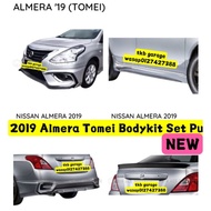 2019 Almera Tomei Bodykit skirt lips Abs