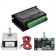 (ETUOL)Stepper Motor Driver Kit 17HS4401+TB6600 4A+MKS OSC Adjustable Forward and Reverse Speed for 