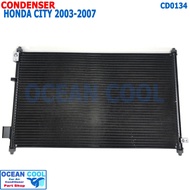 HONDA CITY Aircond Panel Year 2002-2007 CD0134 CONDENSER FOR ZX Coil Heat Honeycomb Air Coach