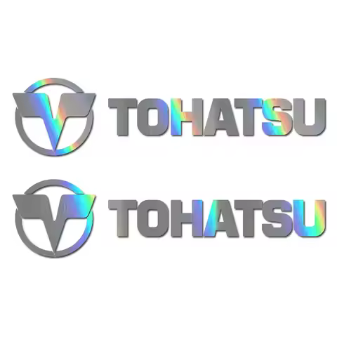 For Tohatsu Four Stroke Efi Outboard Engine Decals Sticker X2