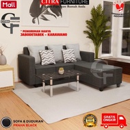 SOFA SOFA L PUTUS MINIMALIS SKANDINAVIAN | SOFA SUDUT KECIL