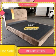 Katil Kain Bed Katil Queen 8inci Base Tambah Foam TIlam