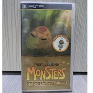 PSP pixel junk monsters 美版 英文 遊戲 卡帶 二手