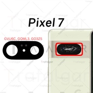 Rear Back Camera Glass Lens For Google Pixel 7 GVU6C GQML3 GO3Z5 Replacement with Adhesive Sticker