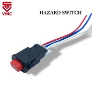 VMC Motorcycle Parts Accessories Universal Hallow Switch Button Hazard On Off Voltage 12v 24v