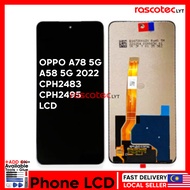 OPPO A78 5G/ OPPO A58 5G / OPPO CPH2483 CPH2495 TFT Compatible LCD DISPLY TOUCH SCREEN DIGITIZER REP