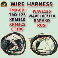 ♞,♘CS MOTORCYCLE VEHICLE WIRING Wire Harness FOR XRM125, XRM110, WAVE100/110, TMX155, TMX125 BARAKO