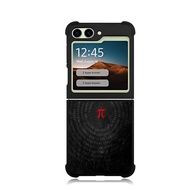 Case Z Flip Series Flip 7 6 5 4 3 Samsung Galaxy TPU Protection Softcase Custom Pi Math Art