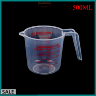 【ROYALBELLEY】 Plastic clear measuring cup mesure dish 250/500/1000ml liquid scale plastic