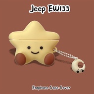 【Fast Shipment】For Jeep EW133 Case Fashion Cartoon Soft Silicone Earphone Case Casing Cover NO.1
