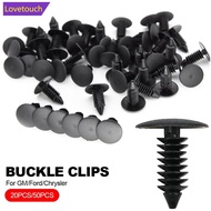 LOVETOUCH 20/50Pcs 8mm Auto Fastener Rivet Push in 8mm Car Trunk Roof Trim Panel Fastener Clip Fende