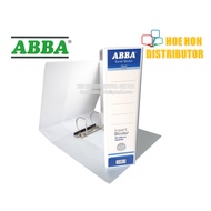 ABBA White Insert Binder 2D Ring File / Fail Putih 65mm