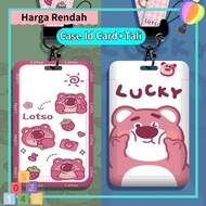 GANTUNGAN VC-Stationery ID Card Holder Print ID Card Senikersku Id Nametag ID Card Holder Pastellin 