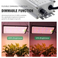 Led Grow Light 120W 240W Full Spectrum Dimmable Phytolamp LM301H Chips for plants in grow tent green