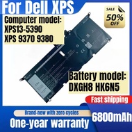 For Dell XPS 13-5390 XPS 9370 9380 DXGH8 HK6N5 Laptop Battery Replacement Batteries