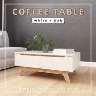 Simona Series 6FT TV Cabinet with Drawers/3.5FT Coffee Table Modernist Design