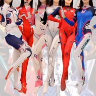 Halloween Bodysuit DVA Daji Zero two Overwatch Rei Ayanami cos Evangelion One-Piece Suit