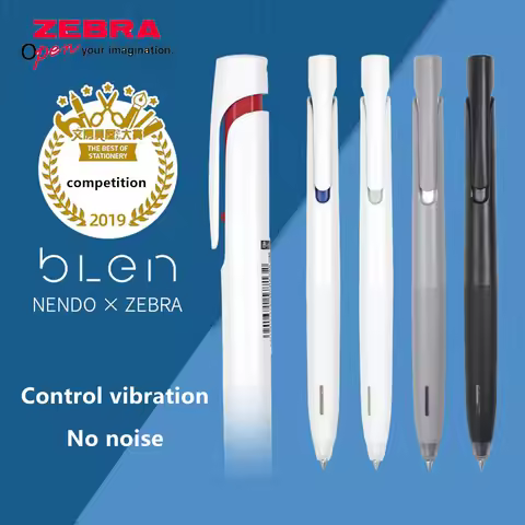 Japan ZEBRA Blen Gel Pen Smooth Low Center of Gravity Quick Drying Shock-absorbing Ballpoint Pen BAS