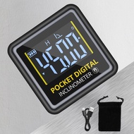 Mini Digital USB Rechargeble Level Protractor Angle Finder Level Gauge Bevel Gauge Inclinometer