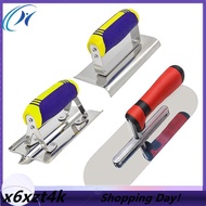 Stainless Steel Trowel Concrete Edger andGroover Tools Set Stainless Steel Concrete Hand Edger Mason