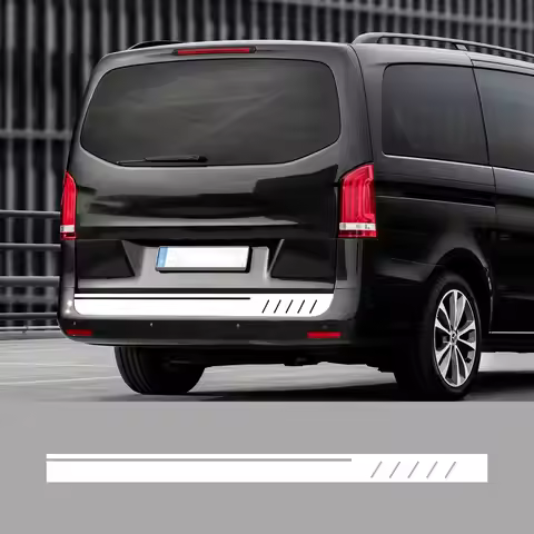 Car Rear Door Sticker For Mercedes Benz Vito V Class Viano W638 W639 W447 Marco Polo Camper Van Viny