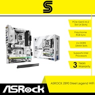 ASROCK Z890 Steel Legend WiFi LGA1851 ATX Motherboard