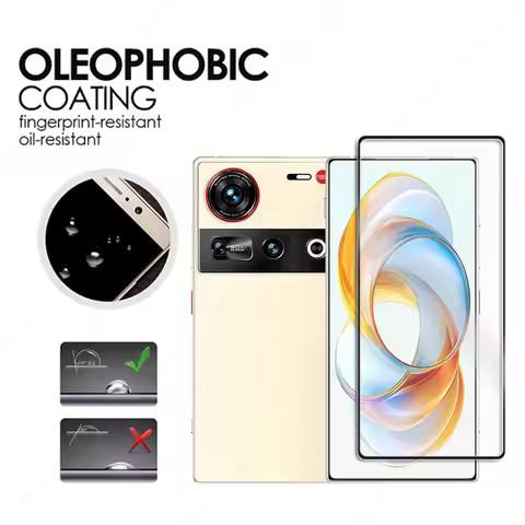 Tempered Glass For ZTE nubia Z70 Ultra Black Edge Protective Film For ZTE nubia Z70 Ultra Screen Pro