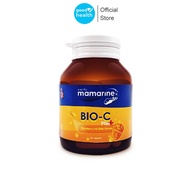 Mamarine Bio-C Plus Elderberry &amp; Beta Glucan ชนิดแคปซูลสีส้ม สำหรับผู้ใหญ่