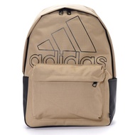 轉賣-ADIDAS 愛迪達 後背包  學生包 運動背包 電腦包 大LOGO BOS BP 卡其色 H35764-全新