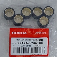 Honda CLICK 125/150 Pulley Fly Ball 9G 10G 11G 12g 13g 14g 15g 16g Ball Set - 2212A-K36-T00