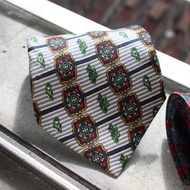 【Morefun古著選物】Gay Giano 圖騰領帶