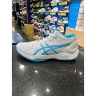 ASICS GEL-BURST 27 Men's Normal Last Basketball Shoes 1063A075-100 White Blue Red Shock Absorber Comfortable