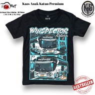 Kaos Anak Bus Telolet Laki-laki Perempuan 1-10 Tahun