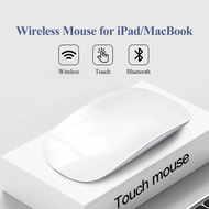 【Fast Shipping】Wireless Mouse Bluetooth 5.0 rechargeable Silent Mouse multi touch mice ultra-thin mo