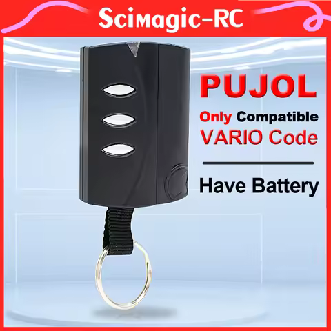 for PUJOL VARIO Black ,VARIO OCEAN ,VARIO MARS 433,92mhz Rolling Code Garage Remote Control 3 Button
