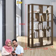 Wood Design Divider / Hall Cabinet / Display Cabinet / Book Cabinet / File Cabinet ( L1200 X W300 X 