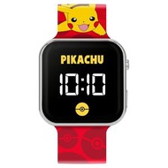 POKÉMON - Pokemon Pikachu 兒童LED紅色電子手錶 (平行進口)