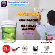 APPLE PAINT PAINT OUTDOOR & INDOOR WALL PAINT 5 LITER [ECO SEALER HOME INDOOR & OUTDOOR ANTI-FALL WA