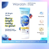 Wardah Perfect Bright Series Creamy Foam Moisturizer Tone Up Micellar Bright Night Cream