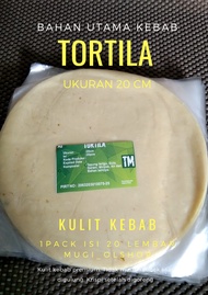tortila 20 cm/ Kulit Kebab