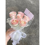 [HOT SALE] Small Bouquet Simulation Flower Rose Immortal Finished Product Simulation Teacher Valenti
