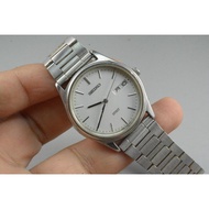 Second-Hand Japanese Vintage Watch Seiko Spirit 7N43 7B60 Gray Dial Men's Quartz Round 35mm