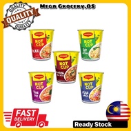 MAGGIE HOT CUP TOMYAM, ASAM LAKSA,Goreng Cili Fiesta,AYAM,KARI